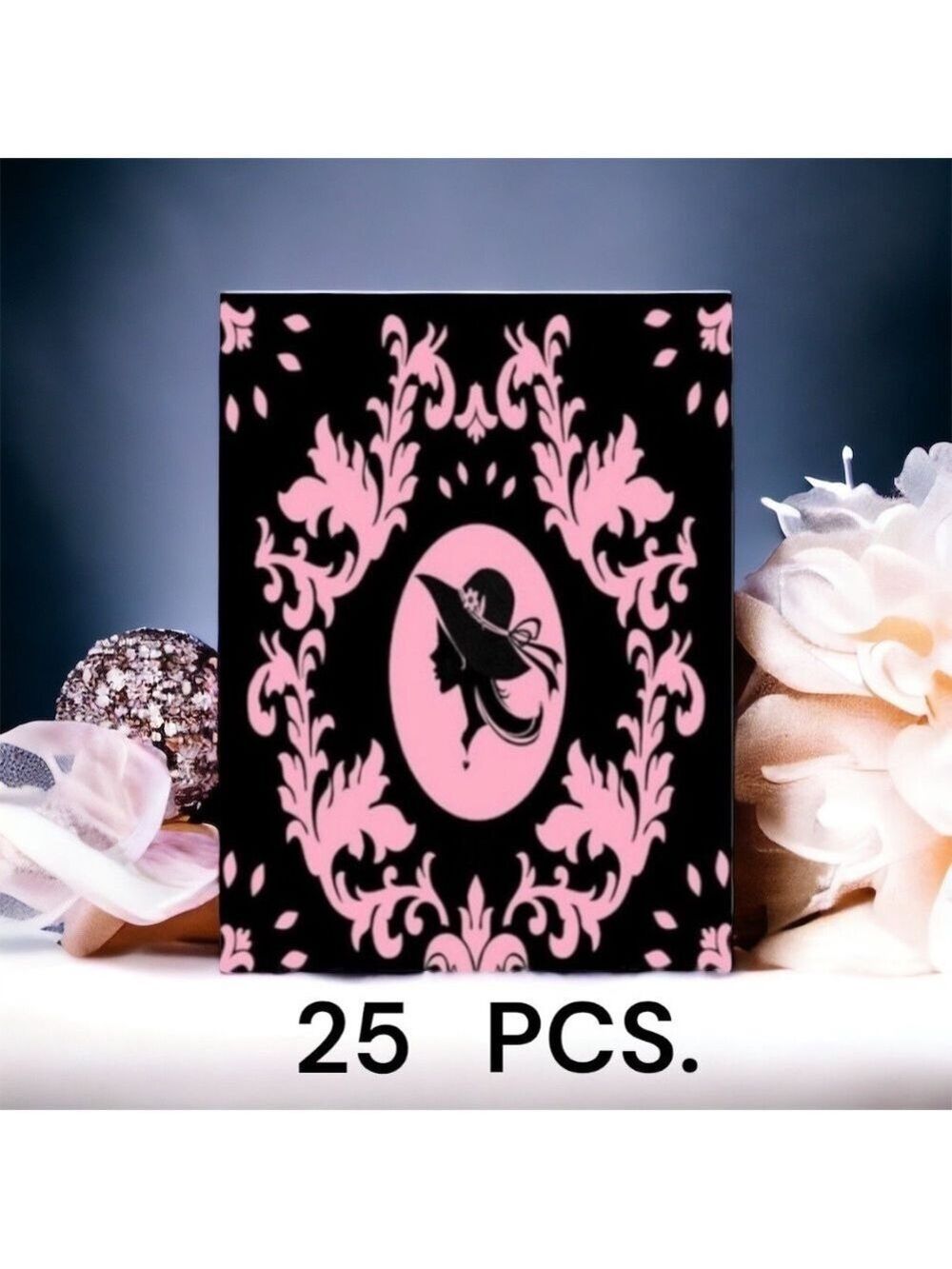 25 10X13 Poly Mailers Pink Vintage Lady Envelopes PRICE IS FIRM - Picture 6 of 12